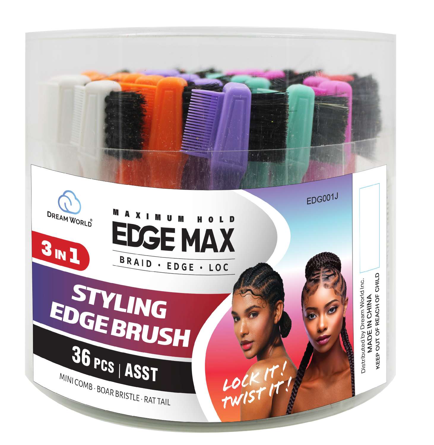 EDGE MAX EDGE BRUSH 3 IN 1 STYLING