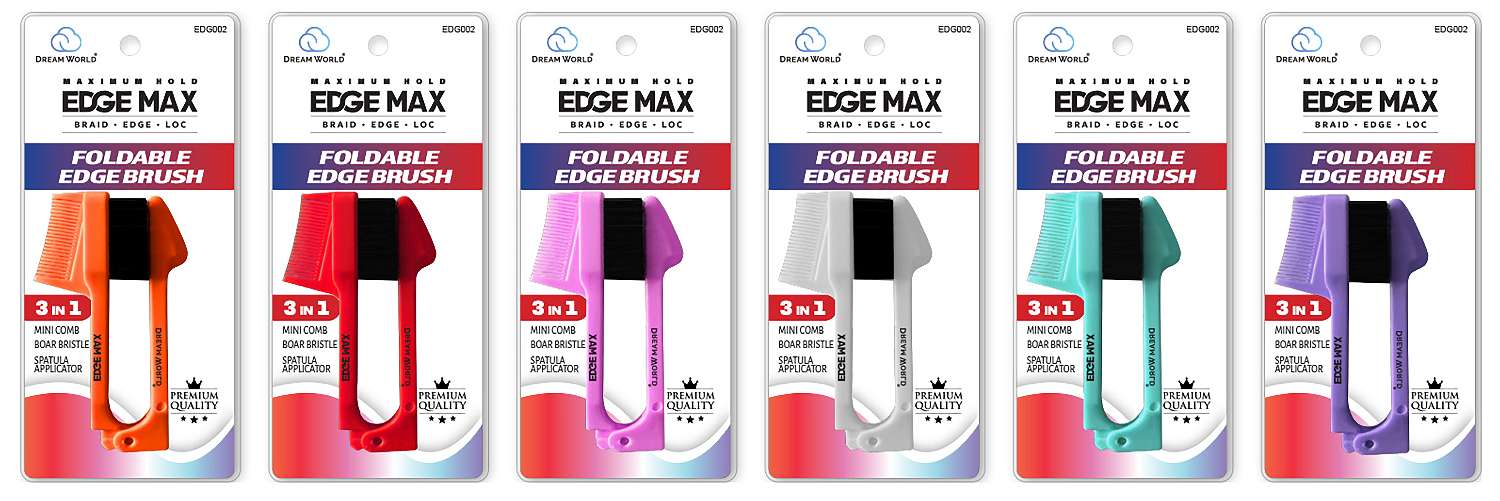 EDGE MAX FOLDABLE BRUSH 3 IN 1