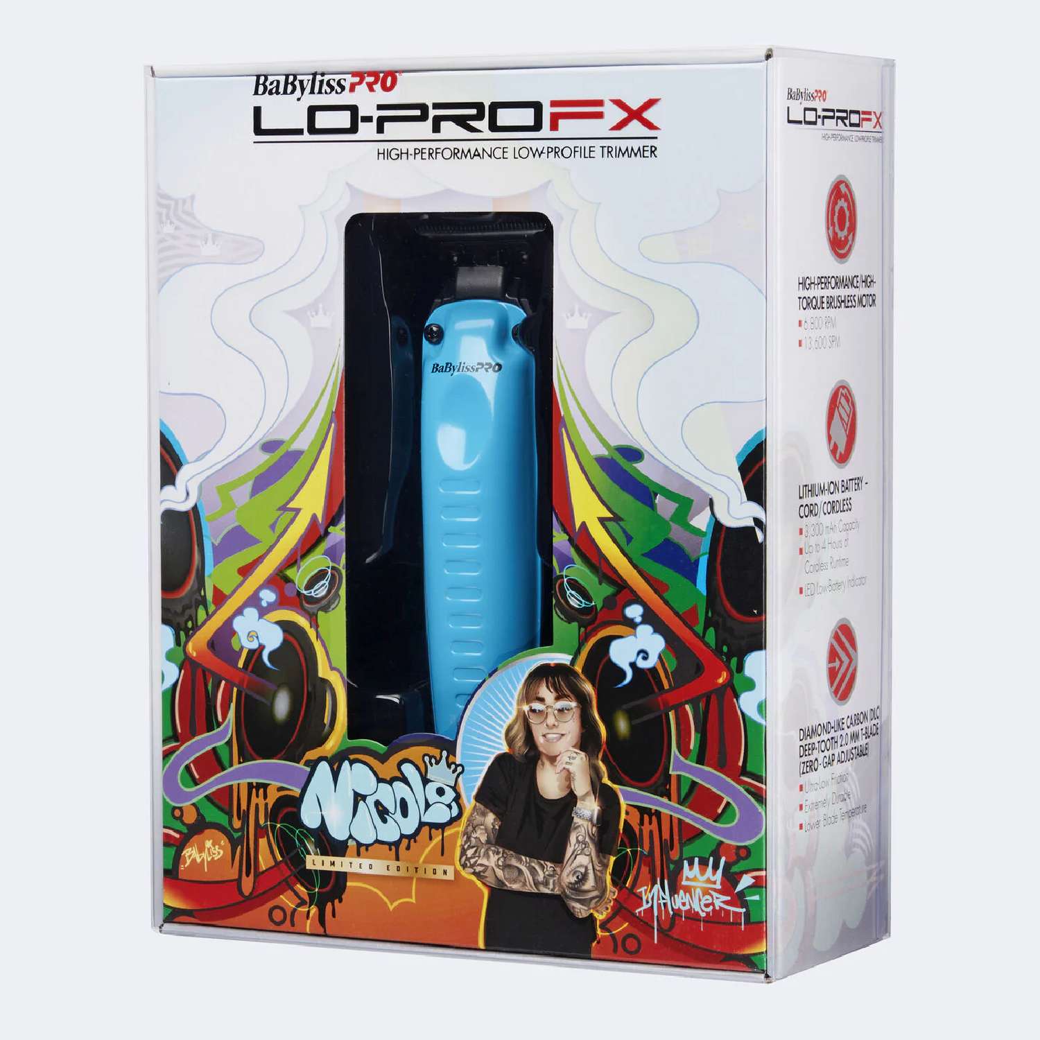 BABYLISS 4BARBER LOPROFX TRIMMER BLUE