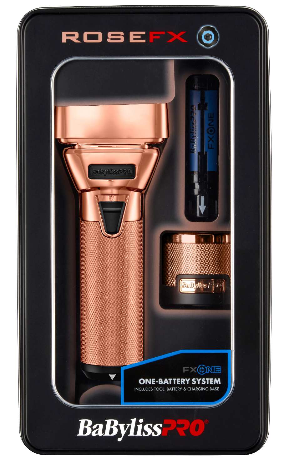 BABYLISS FXONE SHAVER ROSE GOLD