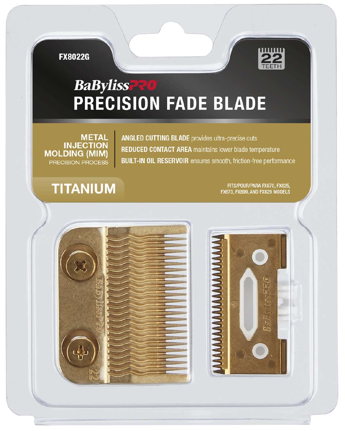 BABYLISS FX BLADE CLIPPER GOLD MIM