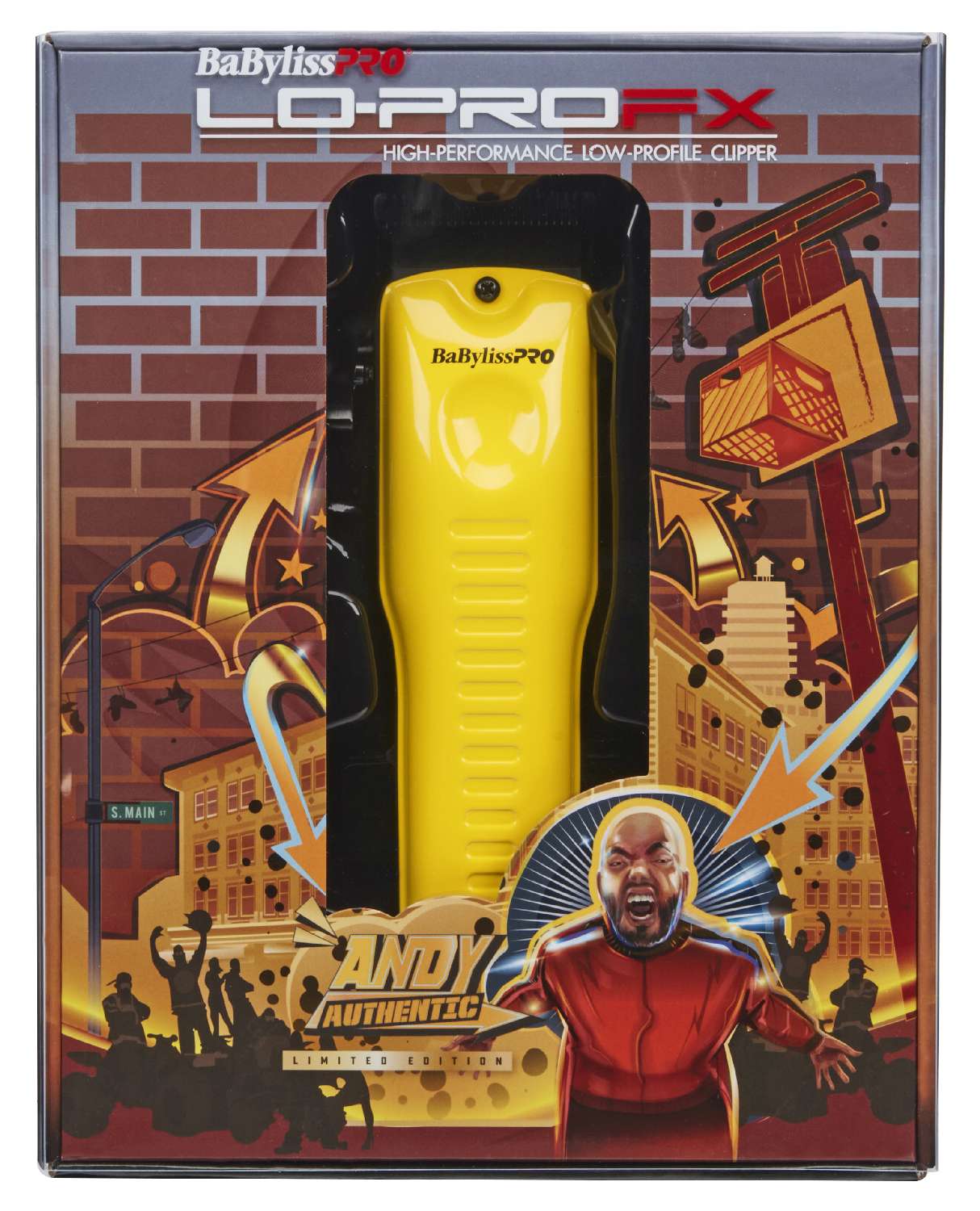 BABYLISS 4BARBER LOPROFX CLIPPER YELLOW