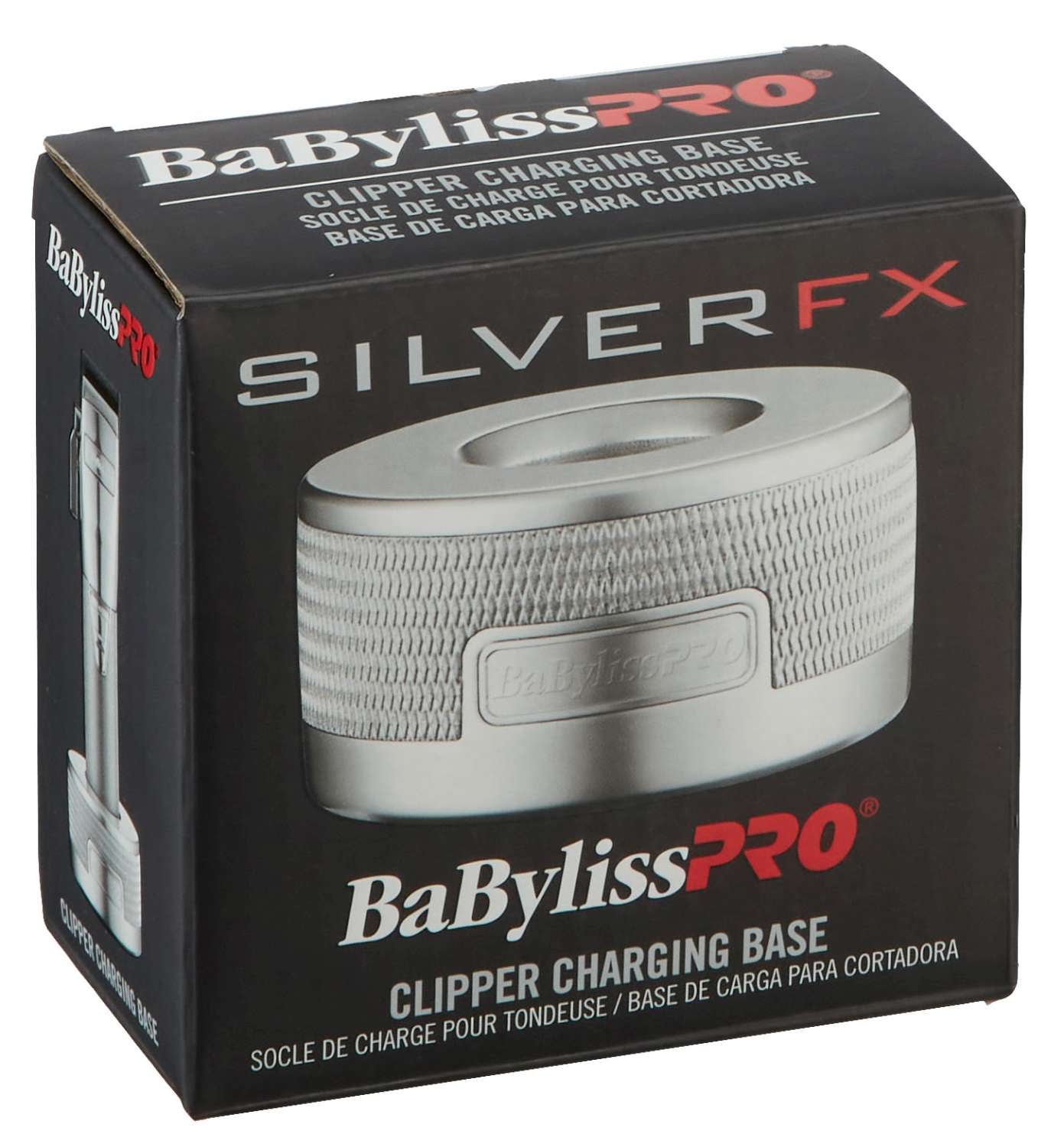 BABYLISS FX CHARGING BASE CLIPPER SILVER