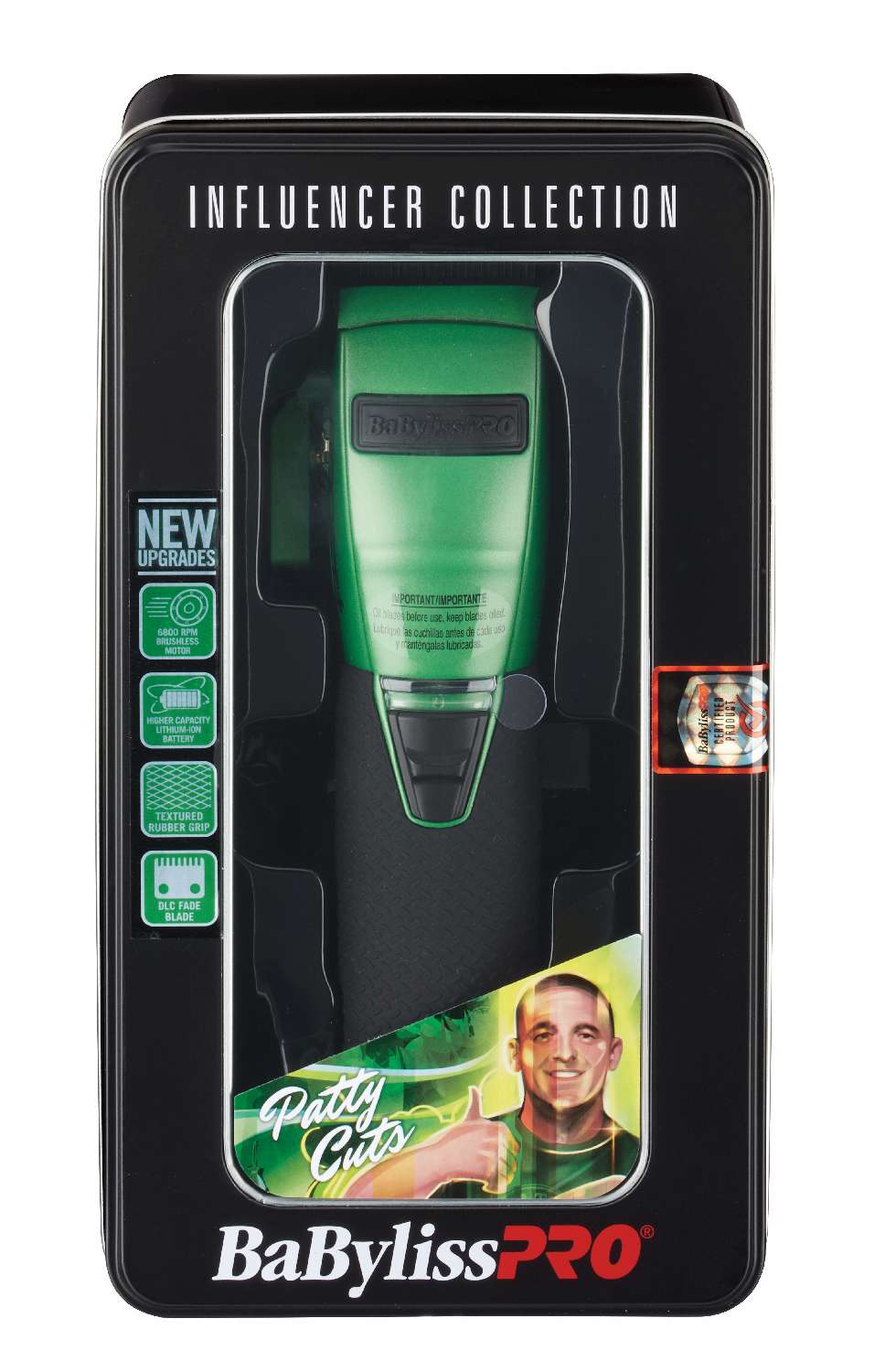 BABYLISS 4BARBER CLIPPER GREEN