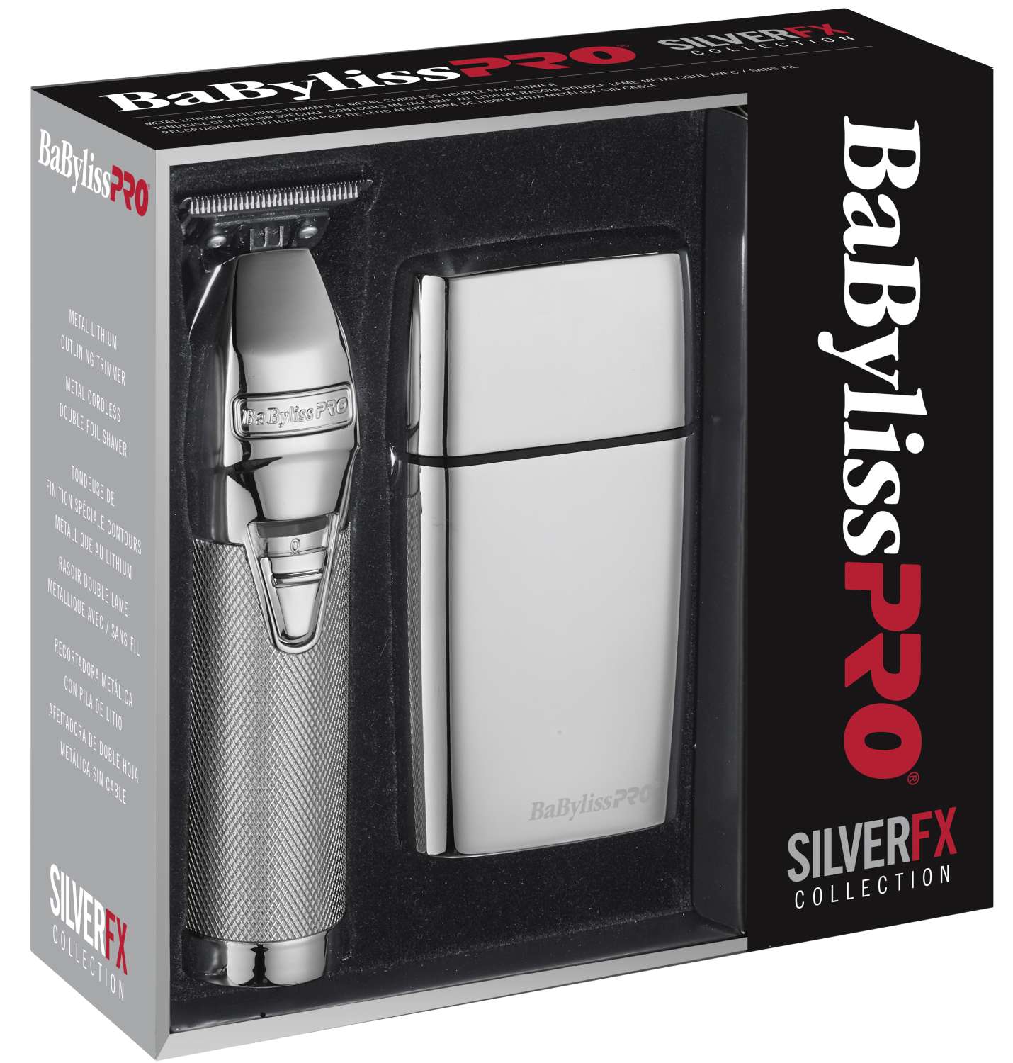 BABYLISS FX TRIMMER/SHAVER SILVERFX