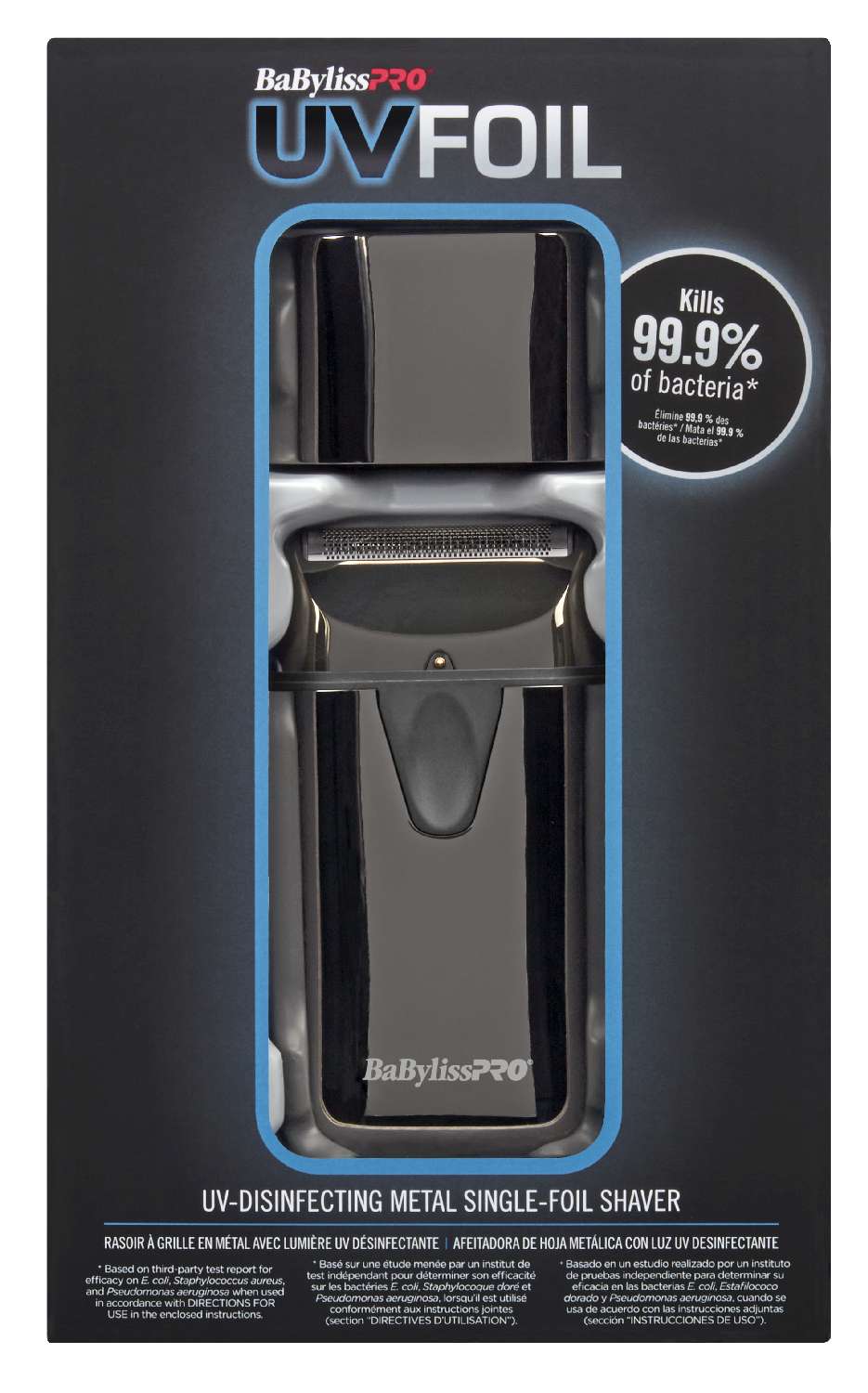 BABYLISS FX SHAVER UV DISINFECT SINGLE