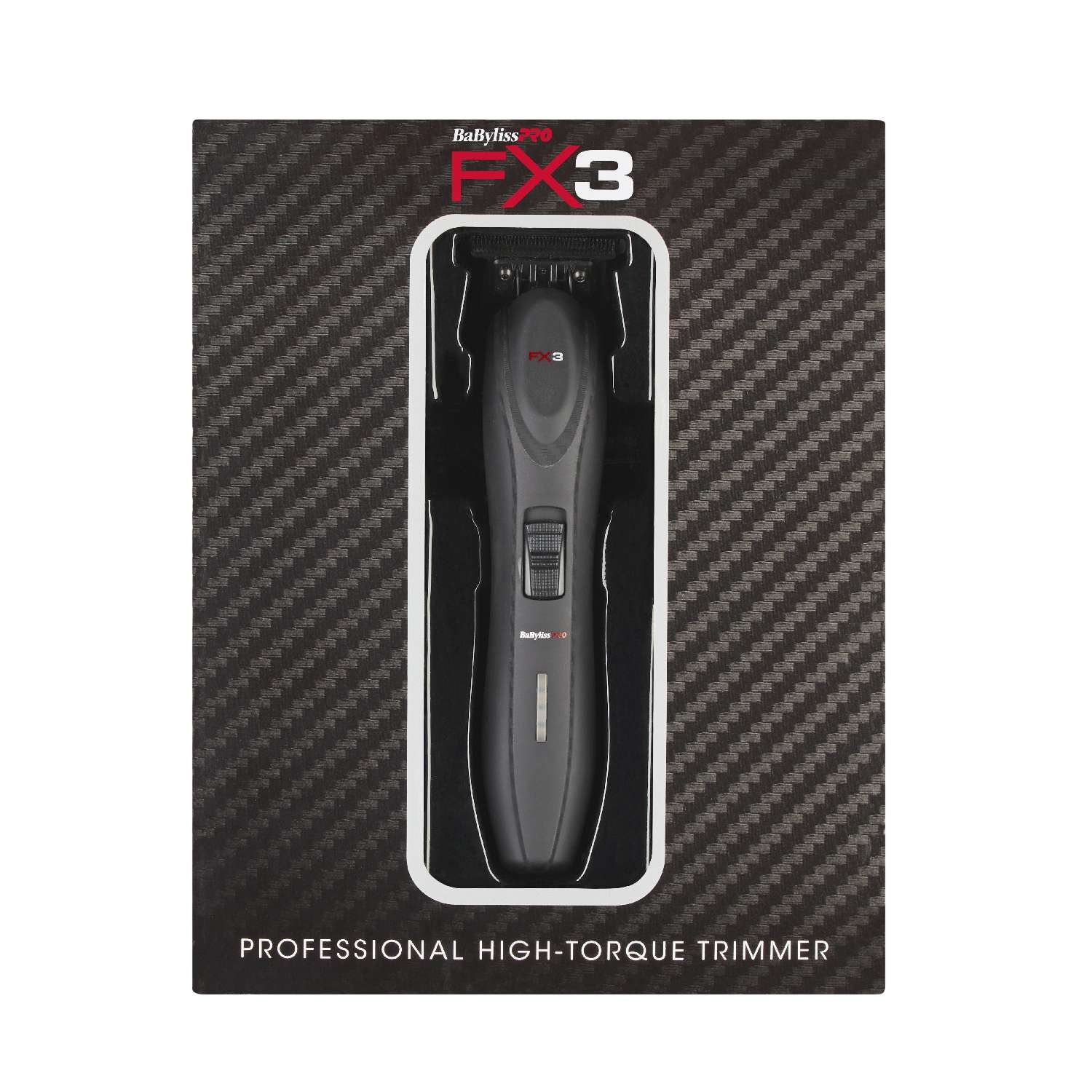 BABYLISS FX3 HI-TORQUE TRIMMER BLACK