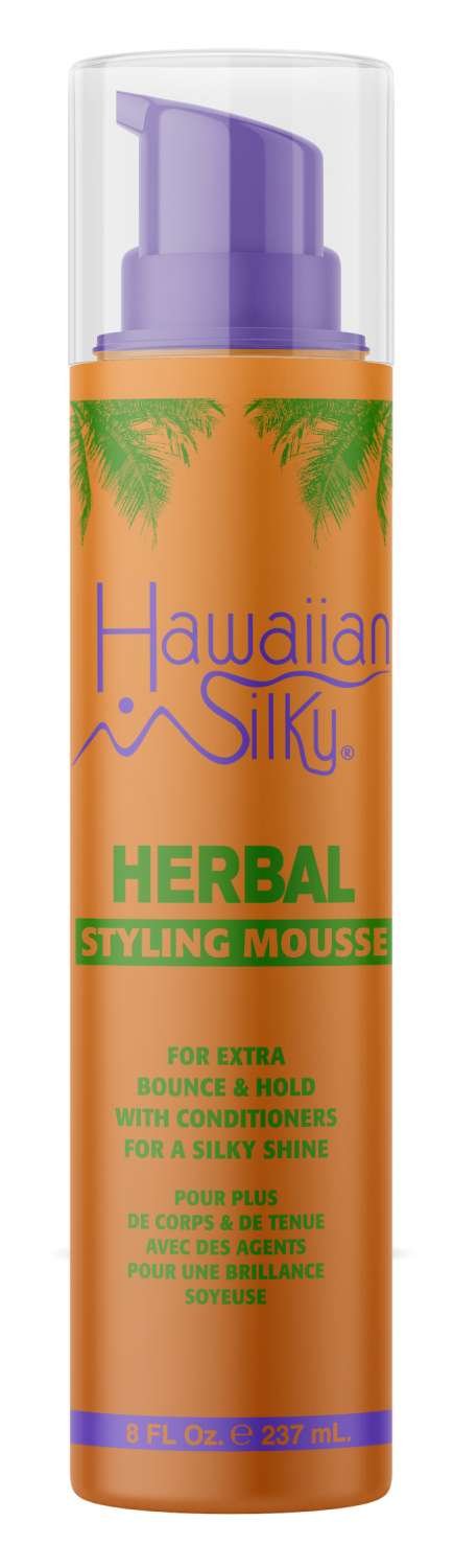H/SILKY HERBAL STYLING MOUSSE