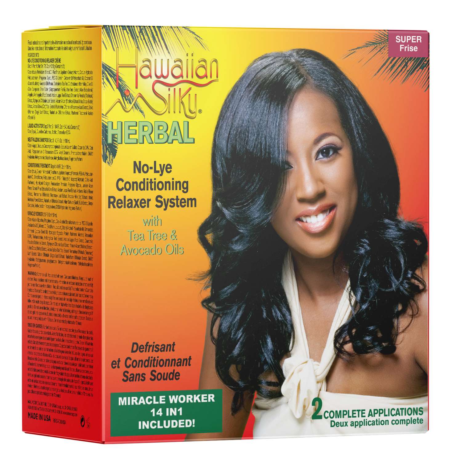 H/SILKY HERBAL N/L 2/APPL SUP