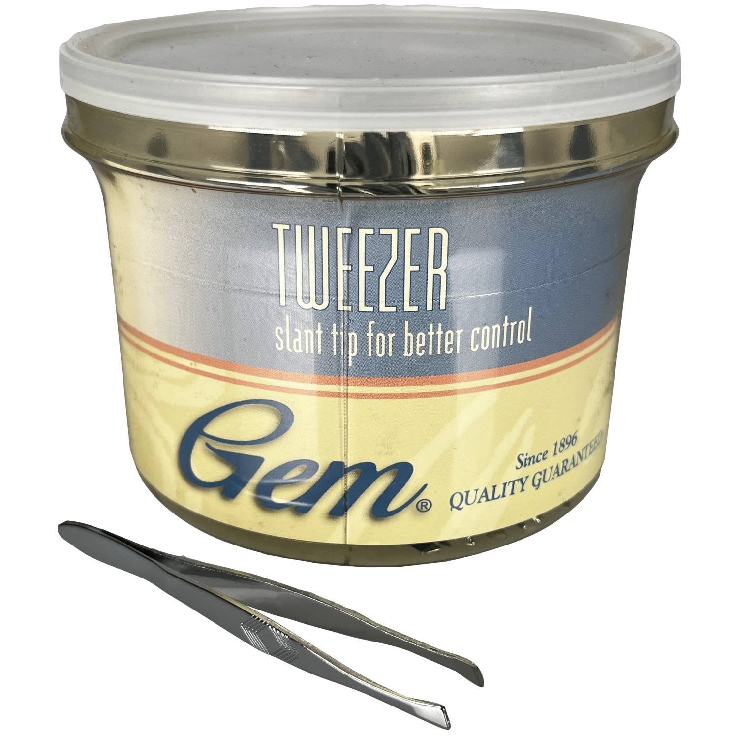 GEM TWEEZERS SLANT TIP 48/JR