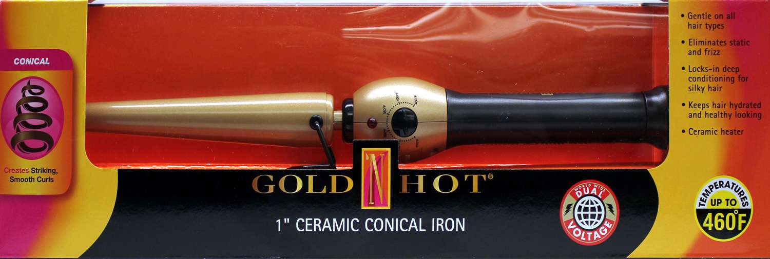 GOLD N HOT CORNICAL IRON CERAM