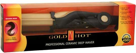 GOLD N HOT DEEP WAVE CERAMIC