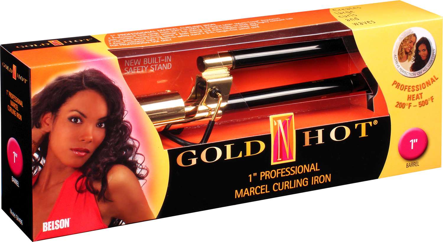 GOLD N HOT MARCEL IRON