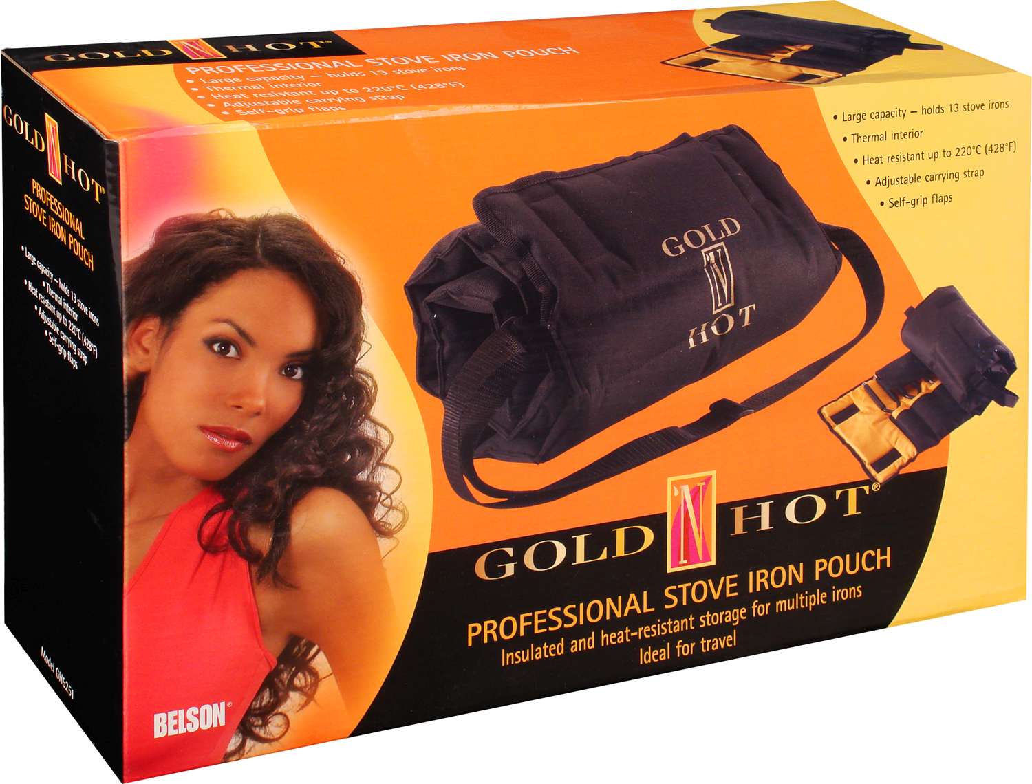 GOLD N HOT STOVE IRON POUCH