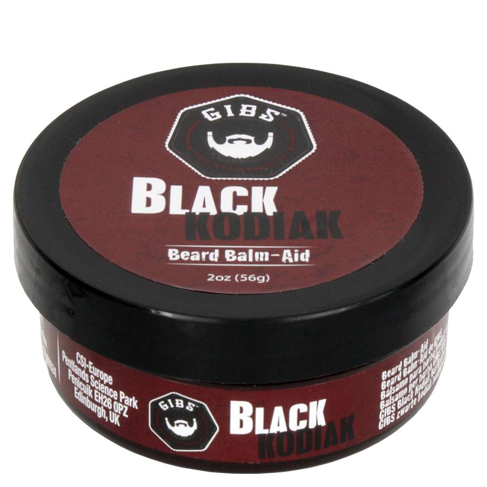 GIBS BLK KODIAK BEARD BALM-AID