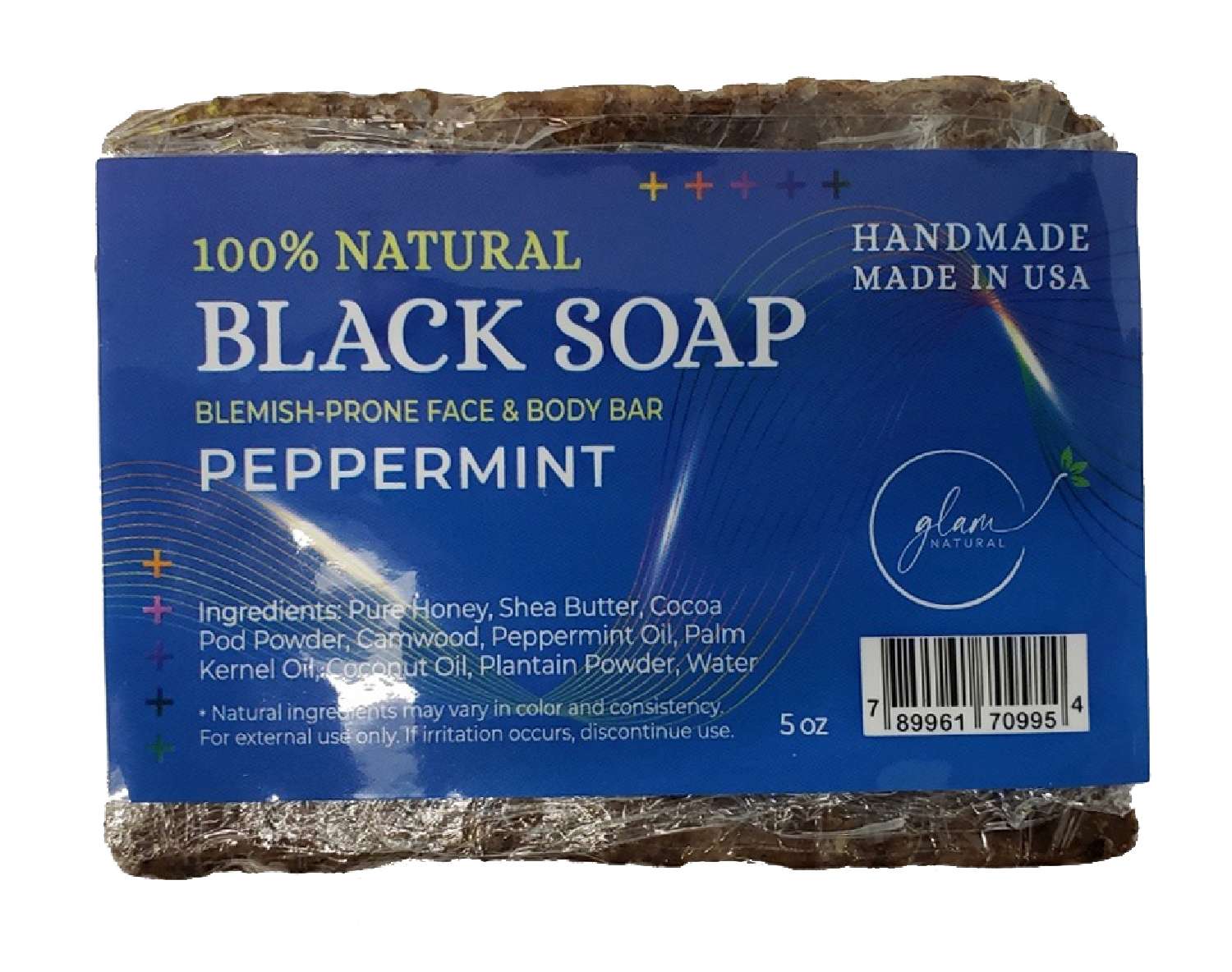 GLAM BLACK SOAP [PEPPERMINT]