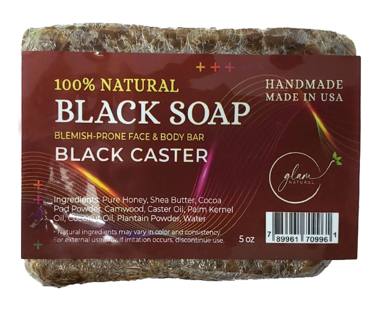 GLAM BLACK SOAP [BLACK CASTOR]