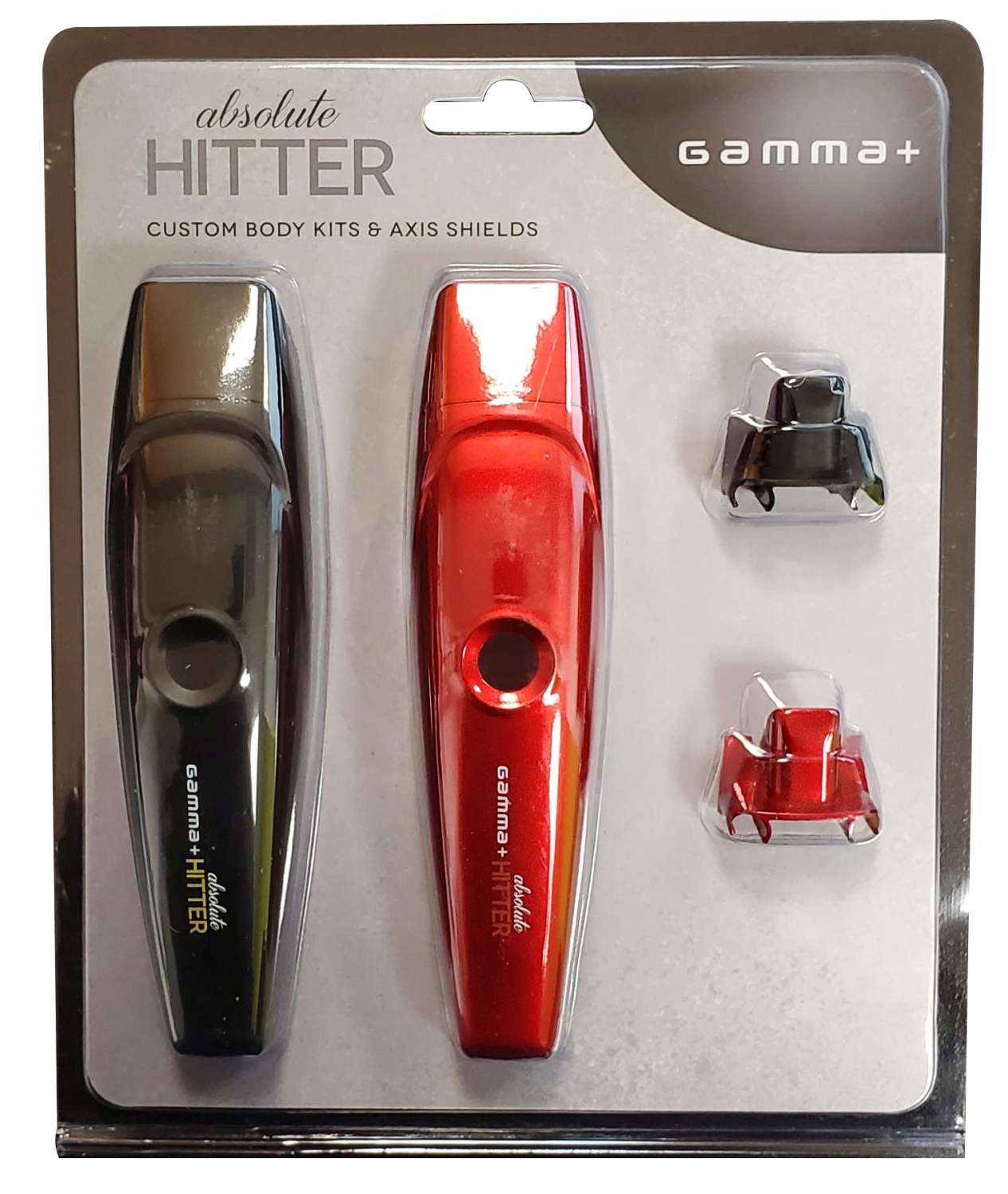 GAMMA+ LID HITTER BLACK AND RED