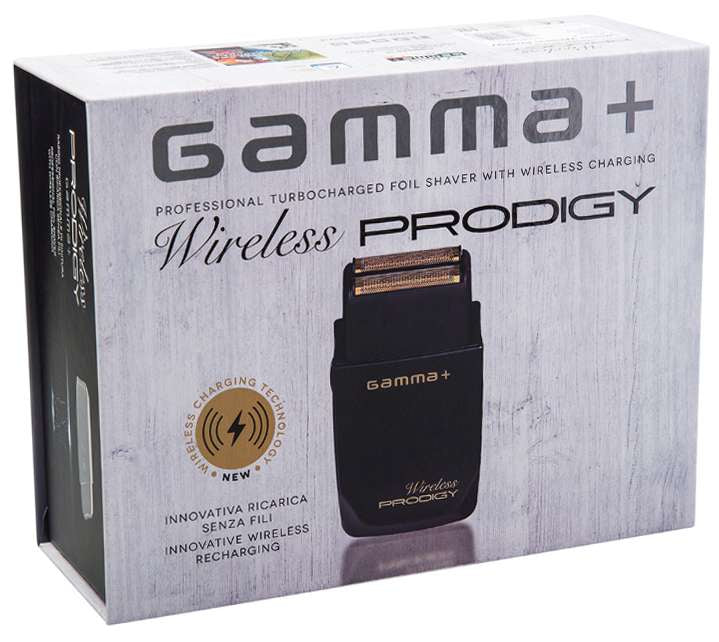 GAMMA+ SHAVER PRODIGY BLACK