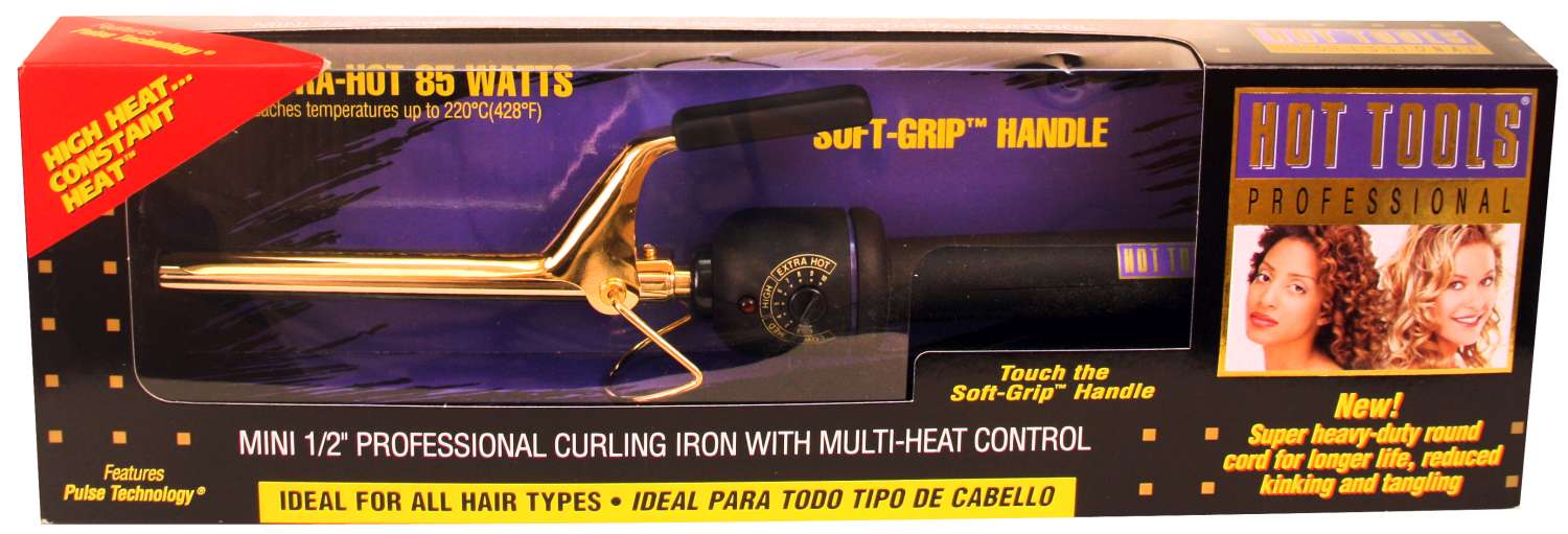 HOT TOOL C/IRON GOLD SPRING