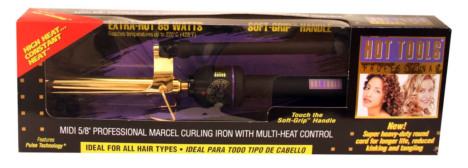 HOT TOOL C/IRON GOLD MARCEL