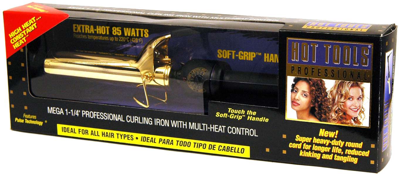 HOT TOOL C/IRON GOLD SPRING