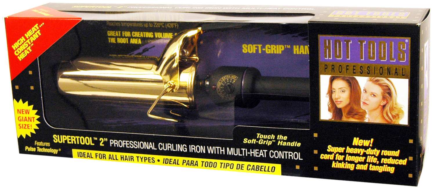 HOT TOOL C/IRON GOLD SPRING