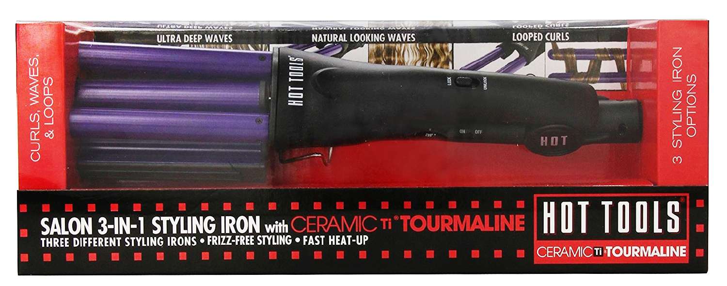 HOT TOOL 3N1 CERA/TOURM IRON