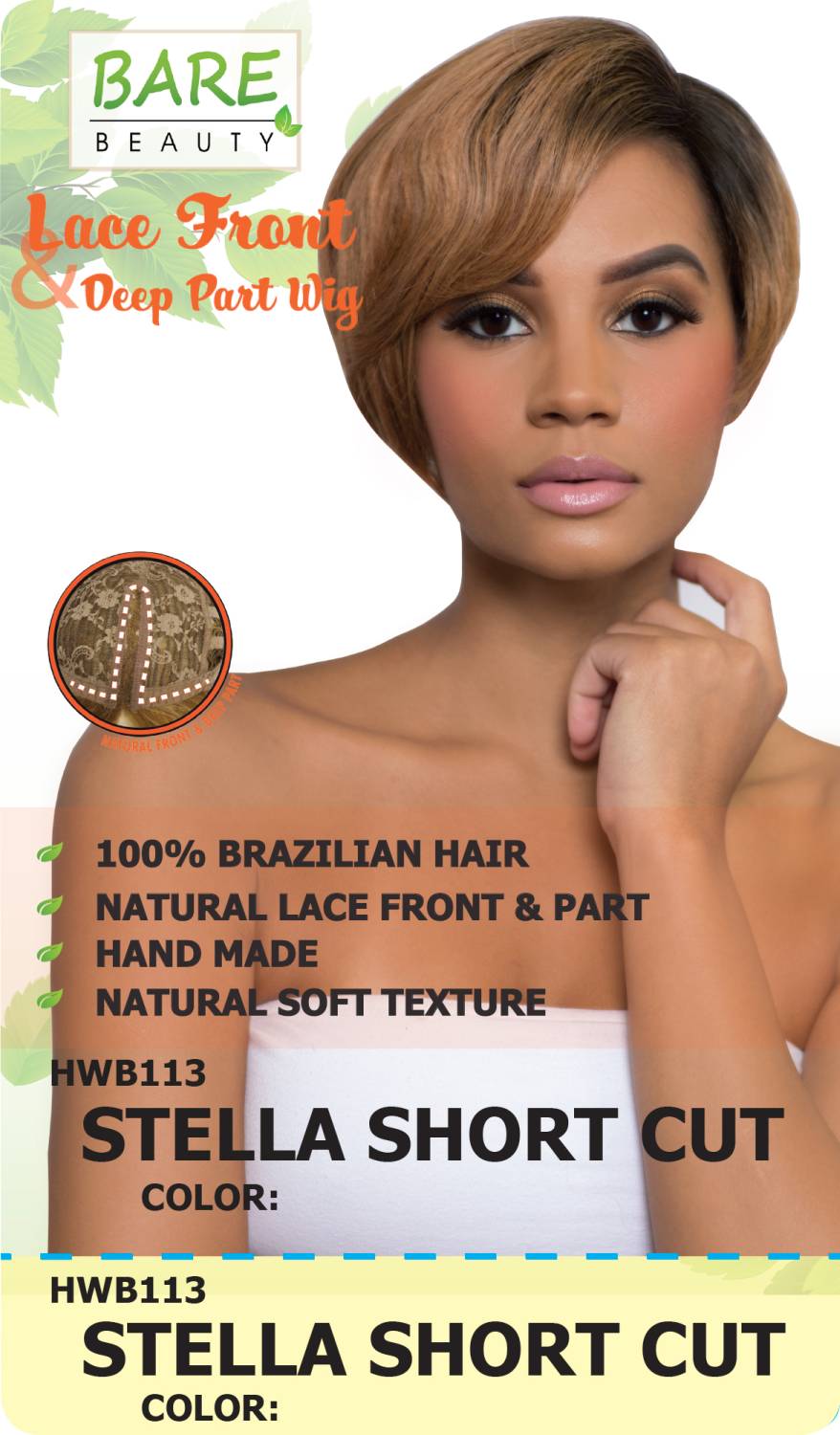 HWB113 STELLA SHORT CUT-#1B