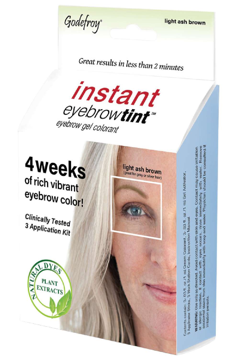 GODEFROY INST EYE TINT KIT[L/ASH BROWN]