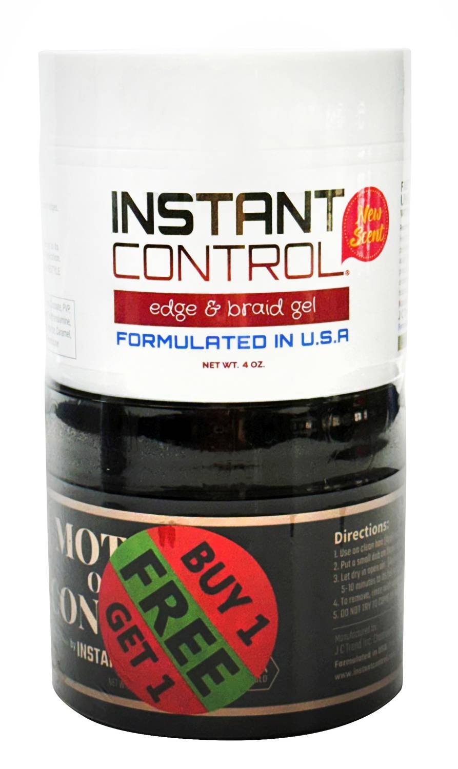 INSTANT CONTROL EDGE/BRAID GEL COMBO 4&4 OZ