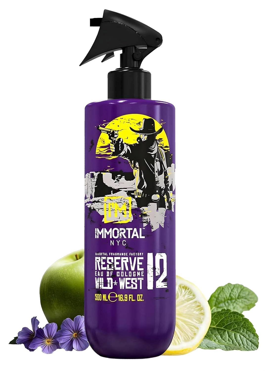 IMMORTAL EAU DE COLOGNE 12 WILD WEST