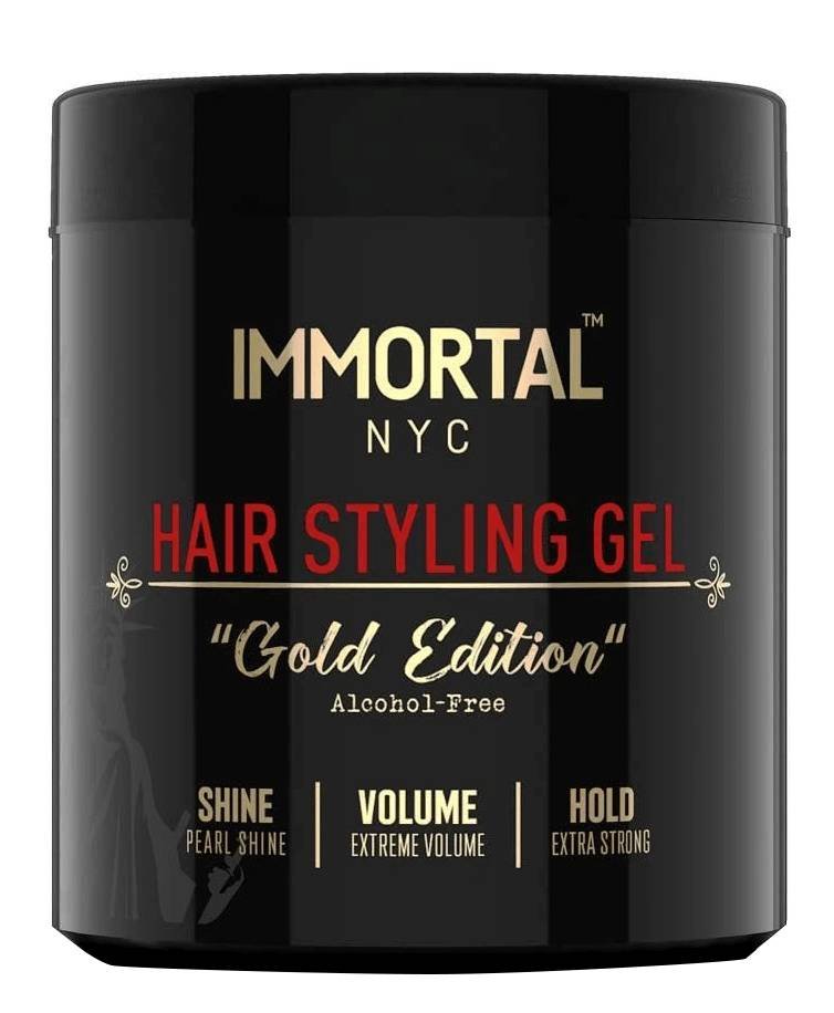 IMMORTAL STYLING GEL GOLD EDITION 16.9 OZ
