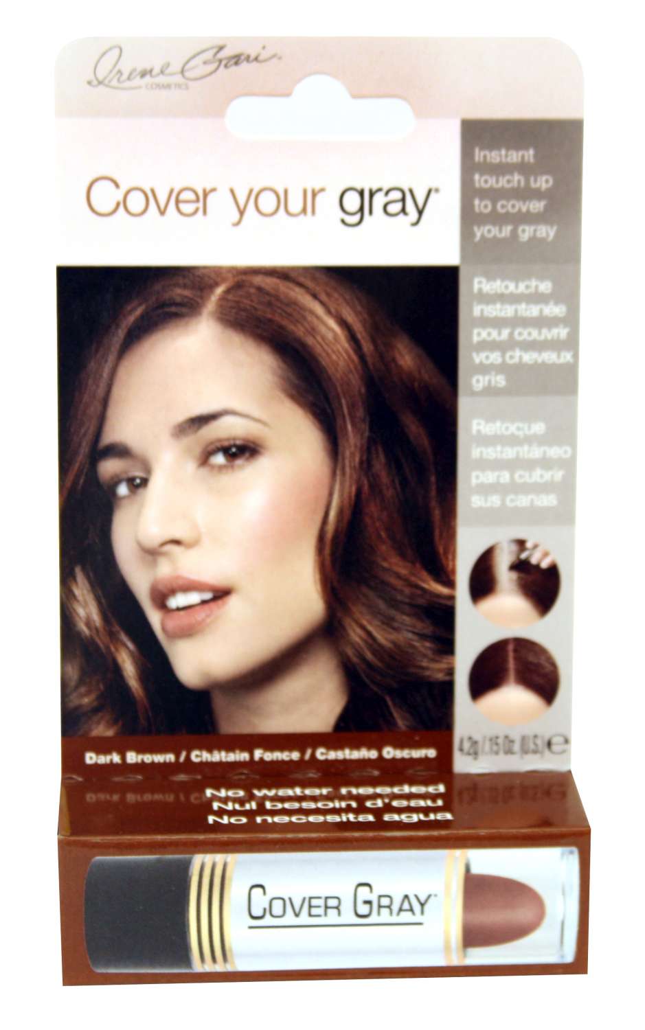 CYG HAIR STICK DARK BROWN