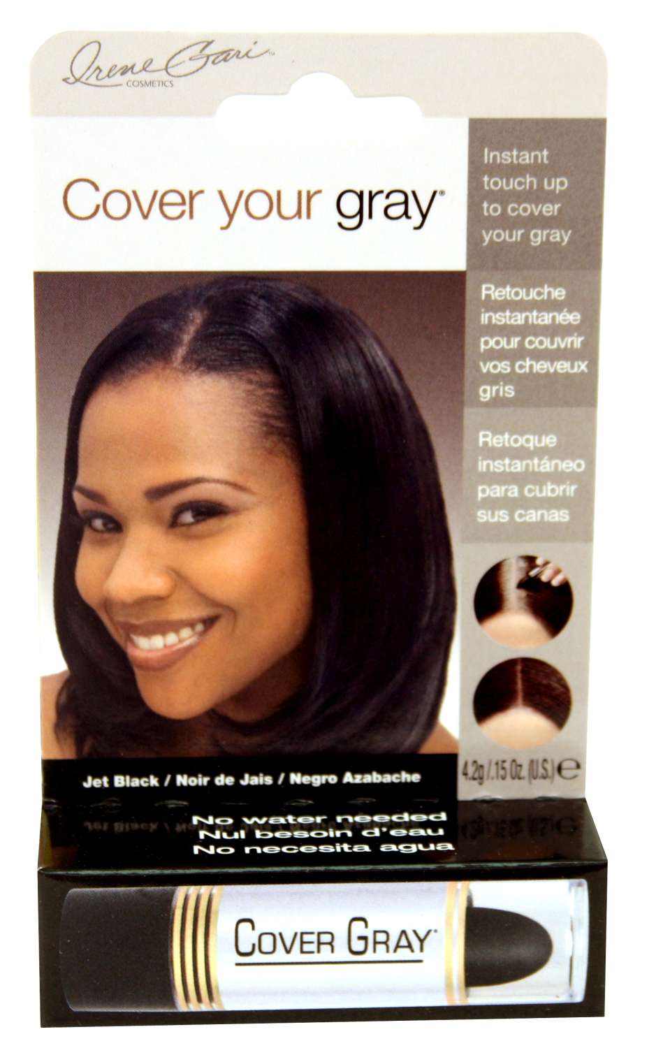 CYG HAIR STICK JET BLACK
