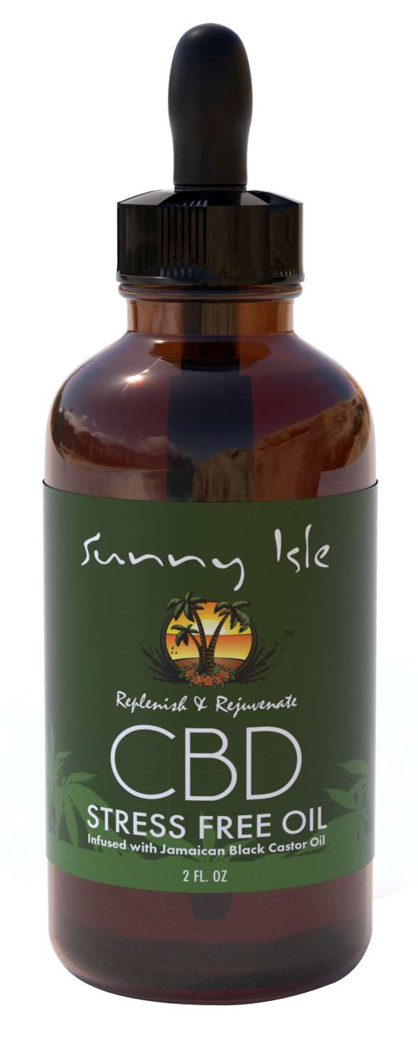 SUNNY ISLE CBD STRESS FREE OIL