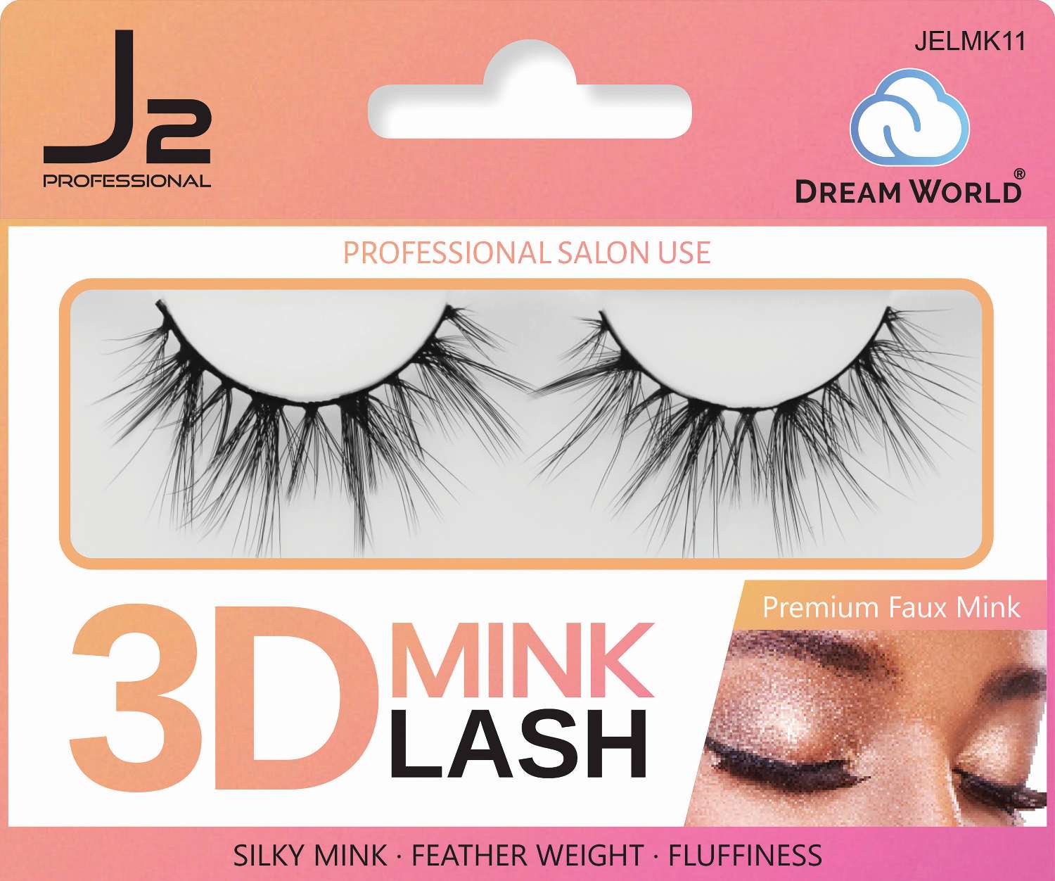 J2 EYELASH 3D MINK