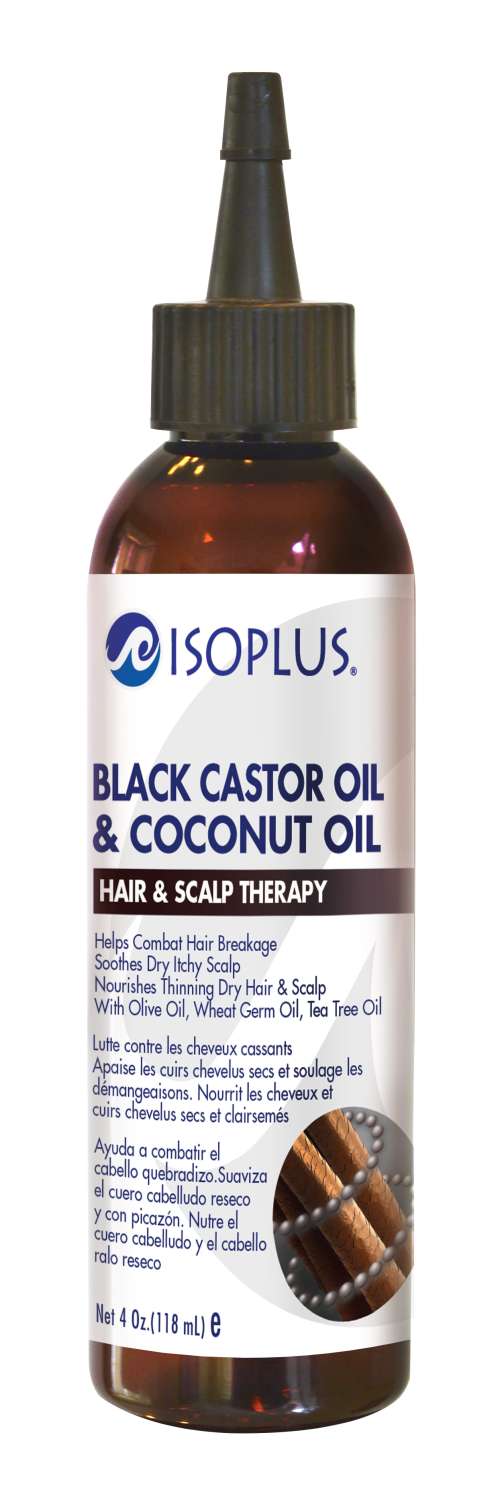 ISOPLUS BLACK CASTOR HAIR SCALP THERAPY