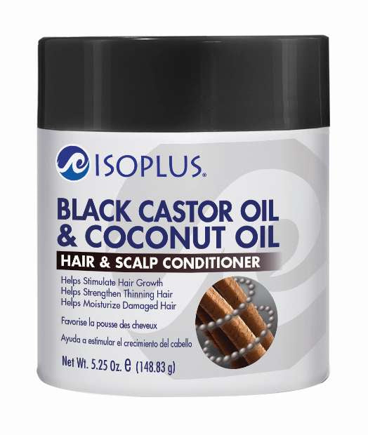 ISOPLUS BLACK CASTOR HAIR SCALP COND