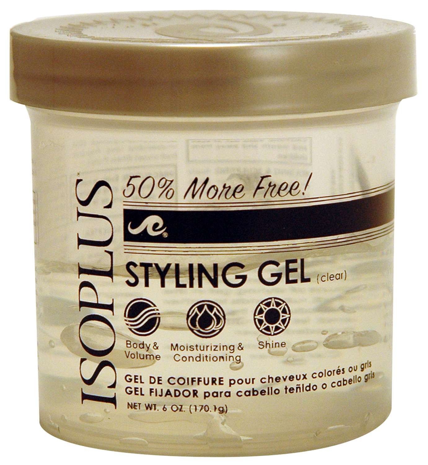 ISOPLUS STYLING GEL [CLEAR] 6 OZ