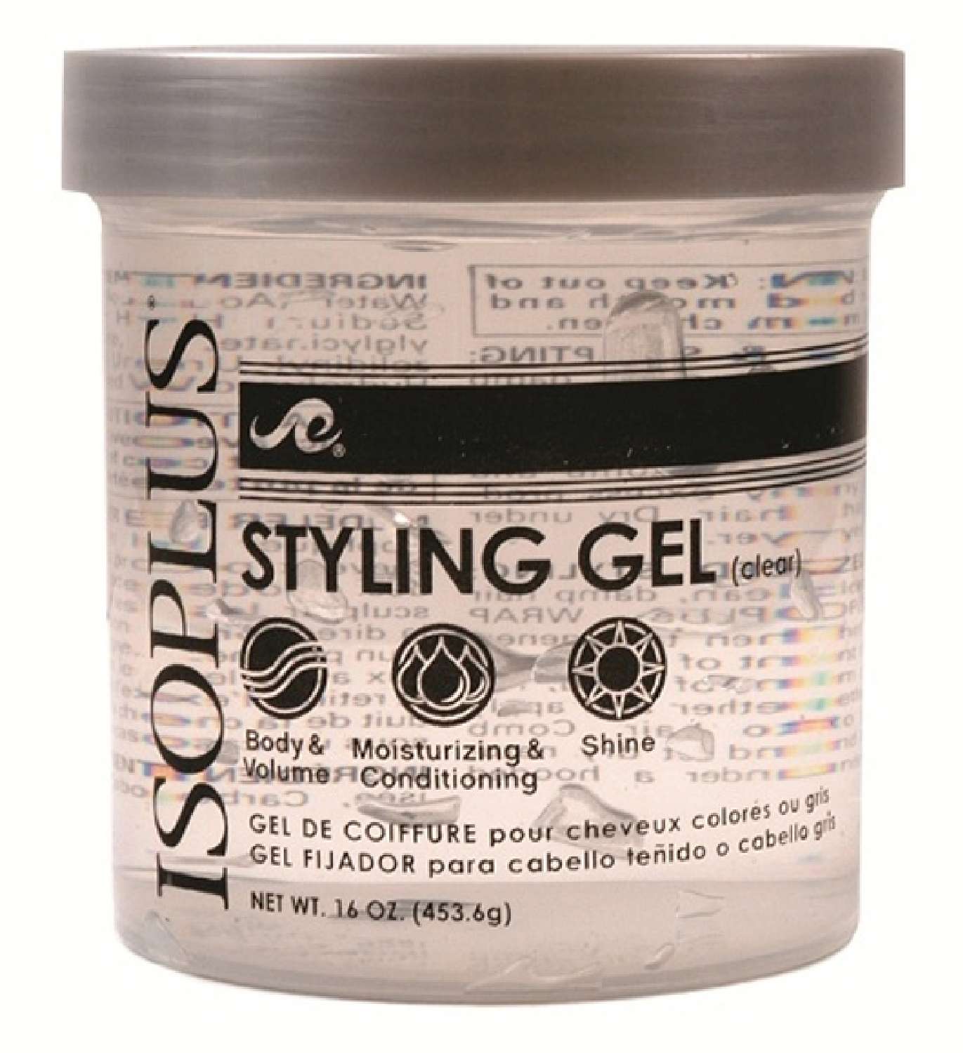 ISOPLUS STYLING GEL [CLEAR] 16 OZ
