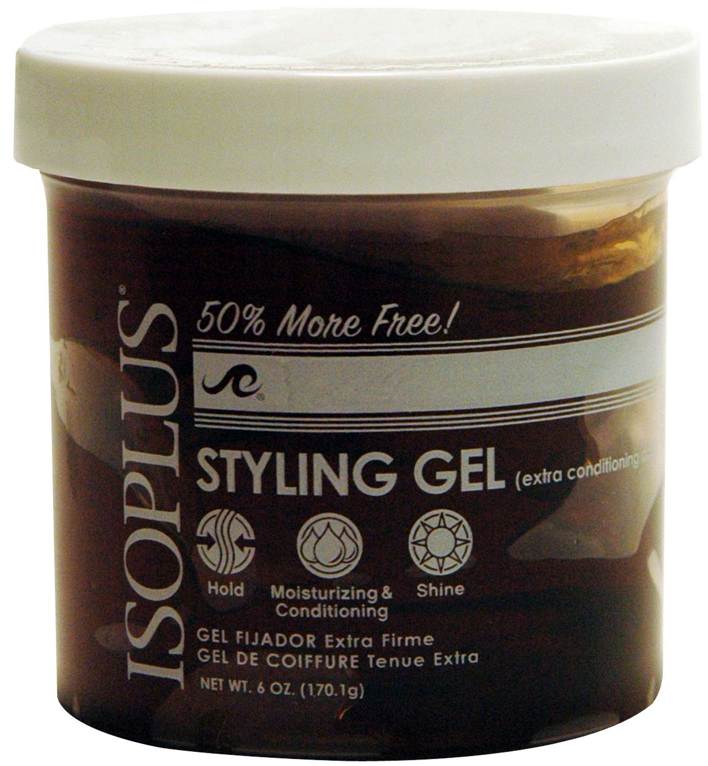 ISOPLUS STYLING GEL [DARK] 6 OZ