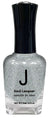 J N/P #051 GLITTER SILVER