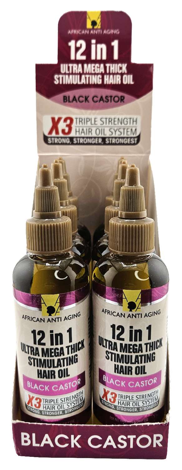 AAA 12 IN 1 OIL [B/CASTOR] 6/DP