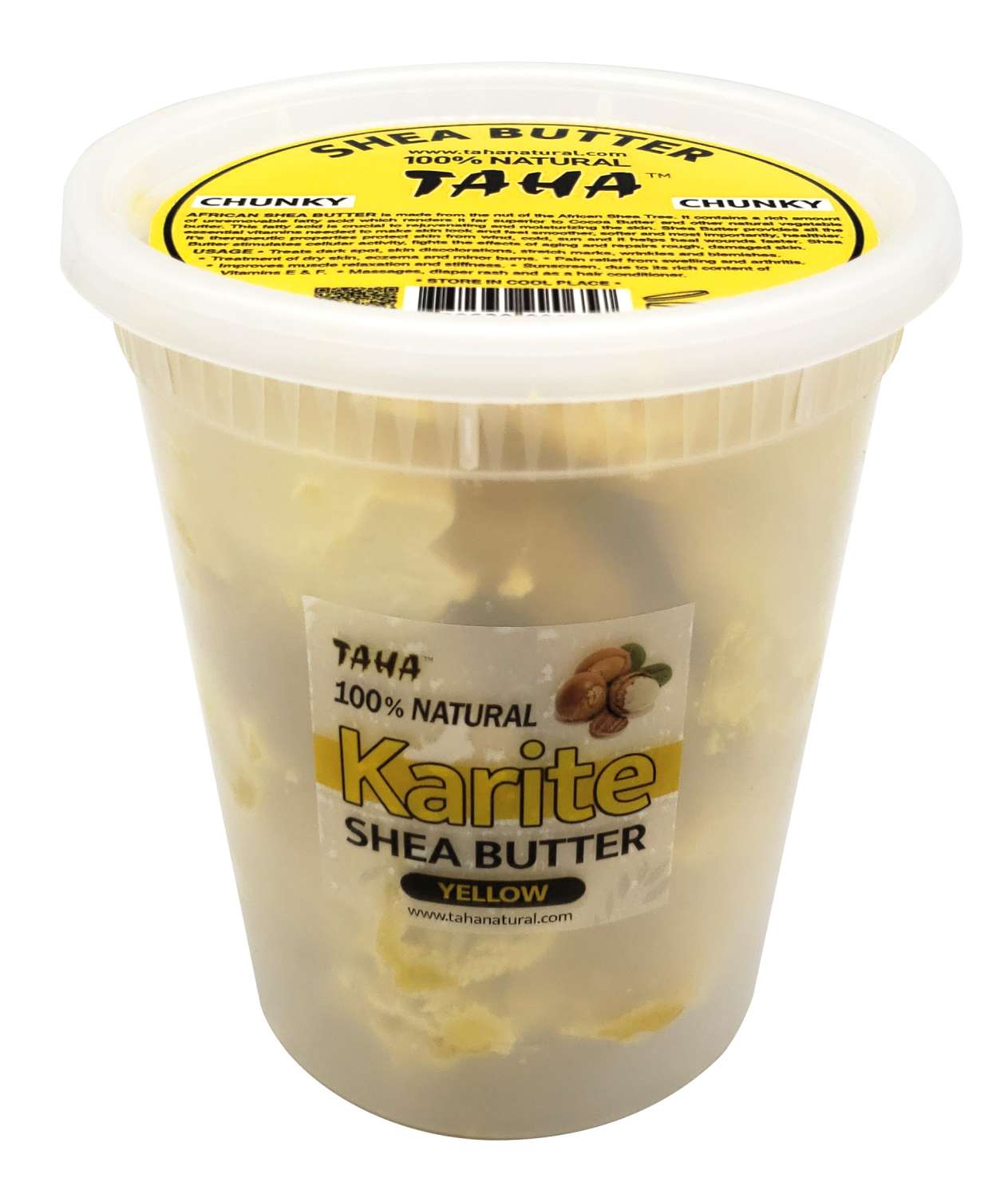 TAHA SHEA BUTTER [CHUNKY] 16 OZ