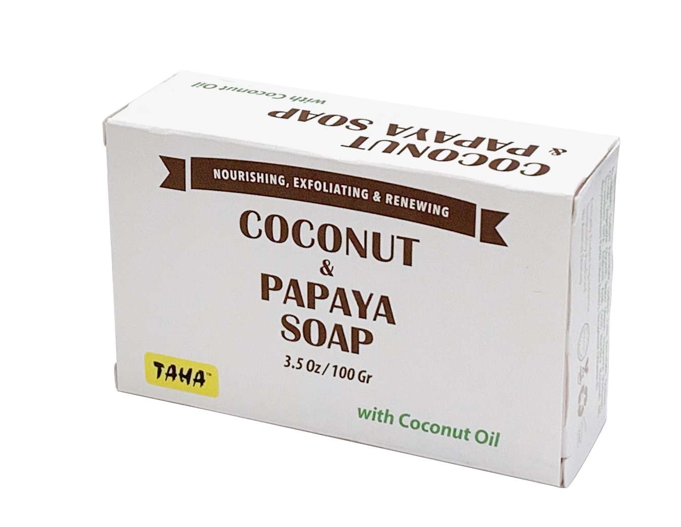 TAHA BAR SOAP [COCONUT/PAPAYA]