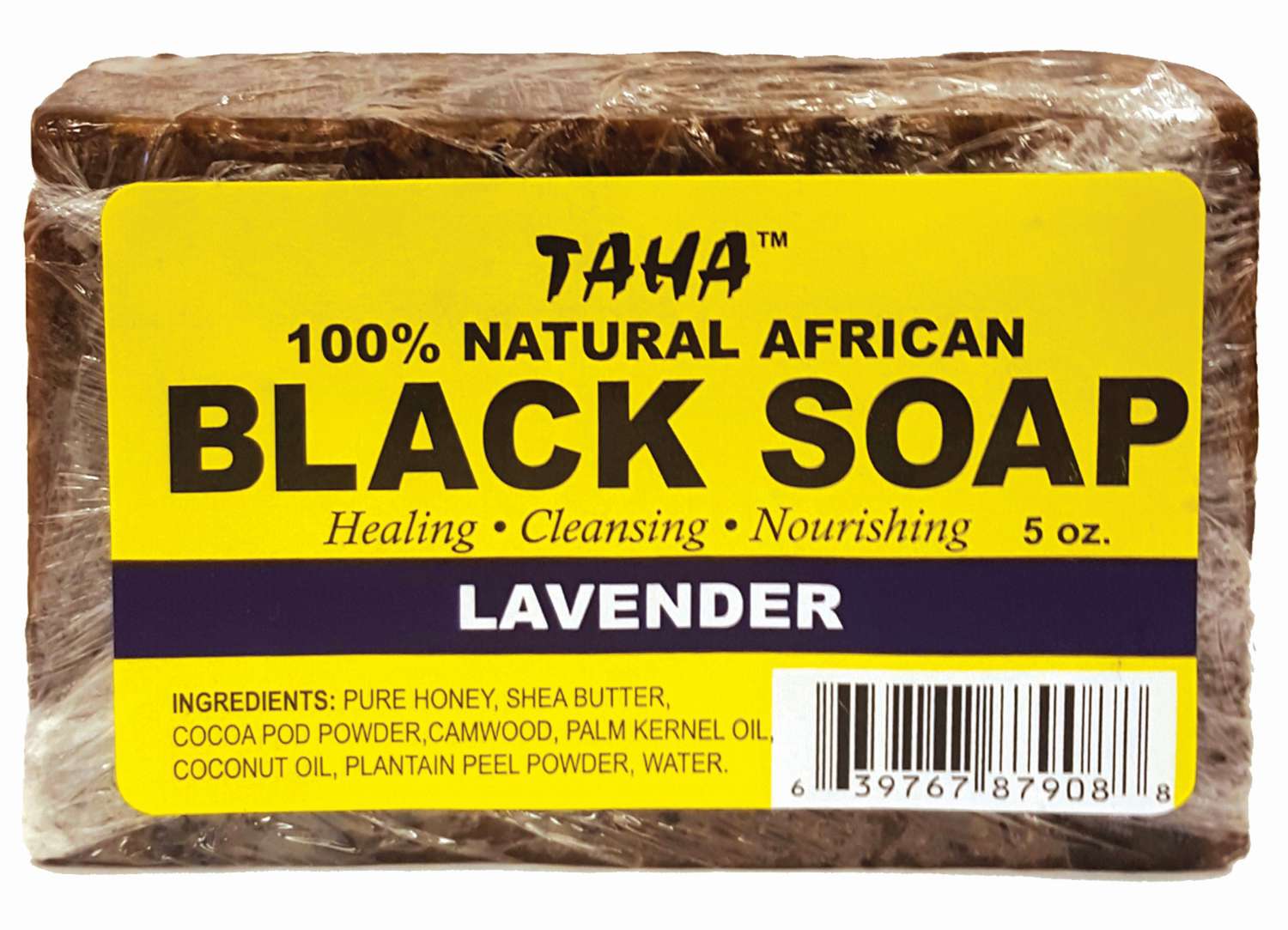 TAHA BLACK SOAP [LAVENDER]