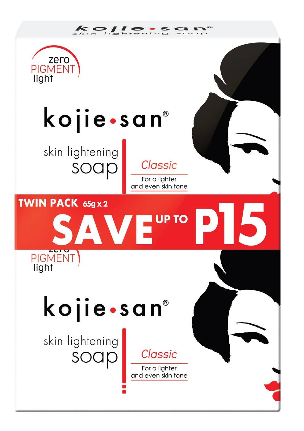 KOJIE SAN SKIN LIGHTENING SOAP X 2
