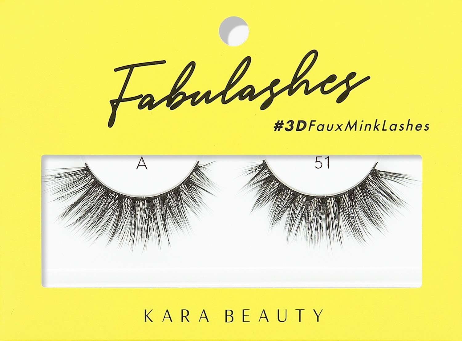 KARA FABULASH 3D FAUX MINK A051