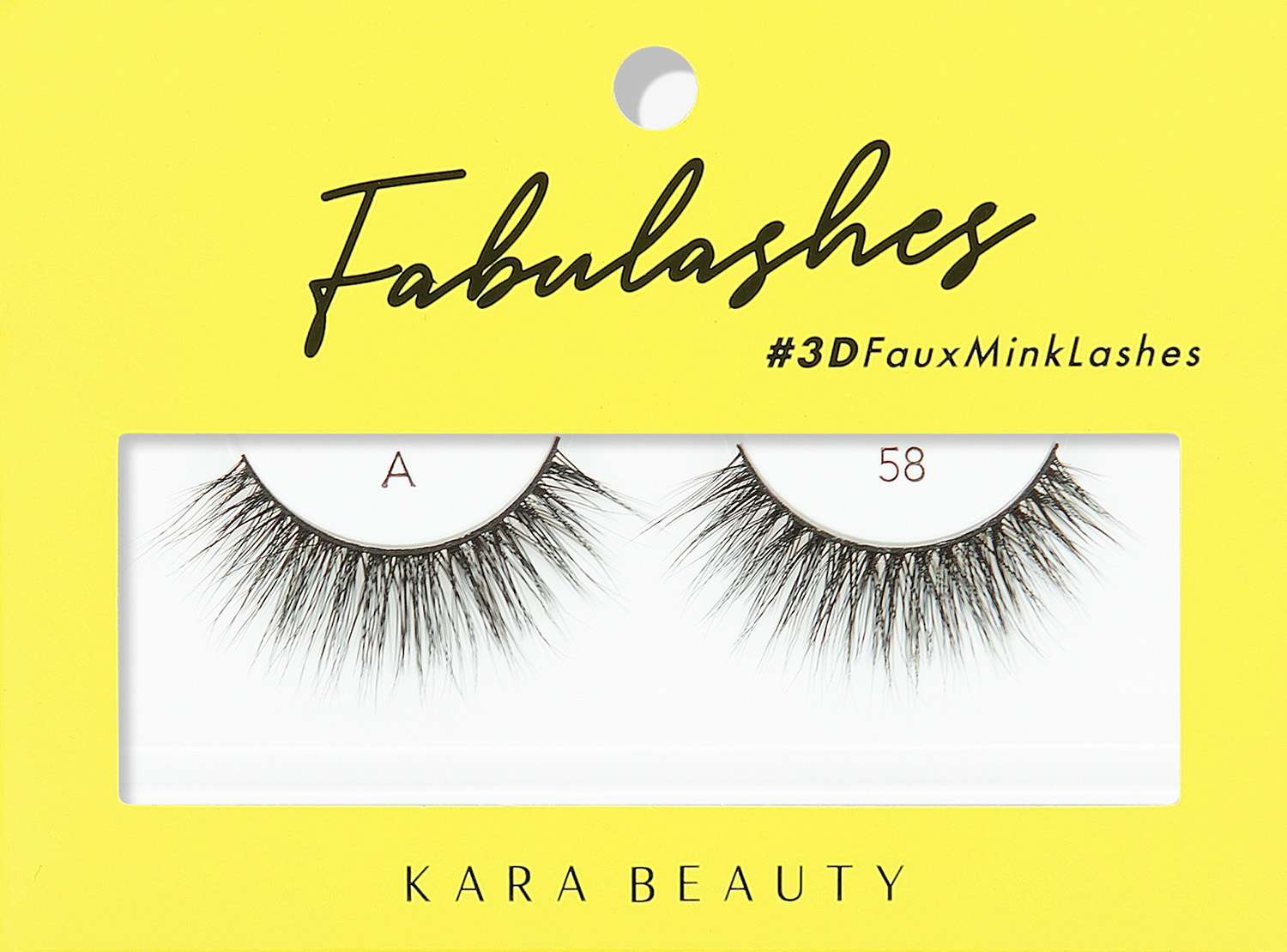 KARA FABULASH 3D FAUX MINK A058